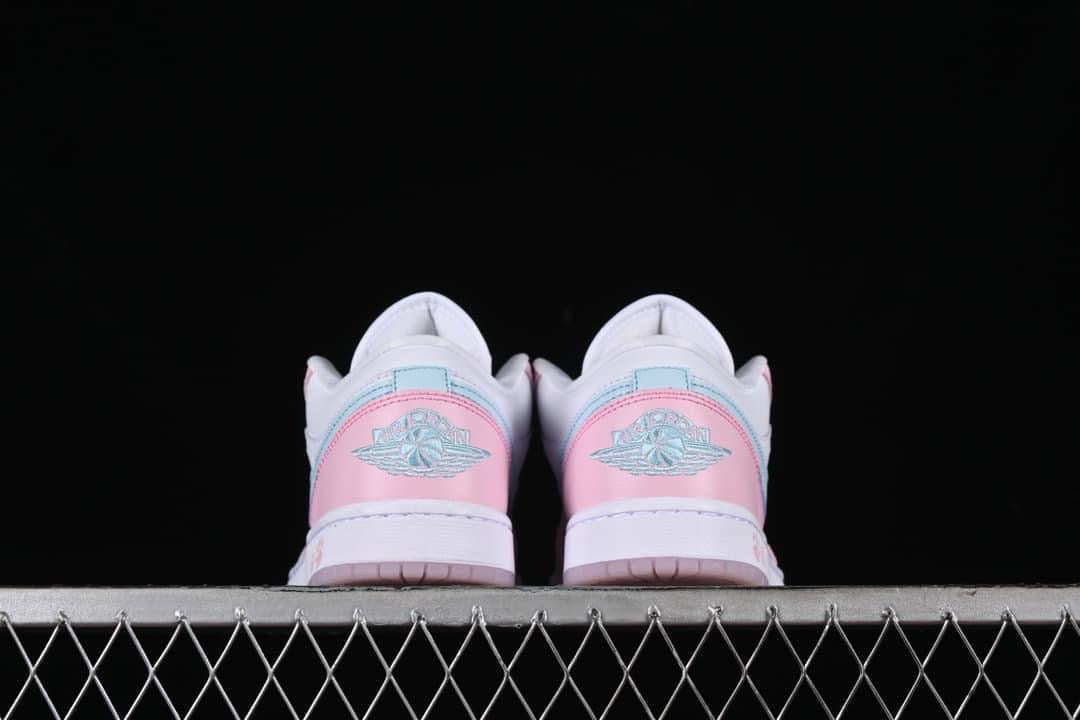 Ladies Pink AirJRDN Sneakers